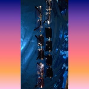 Rimless Rectangle Sunglasses Frameless